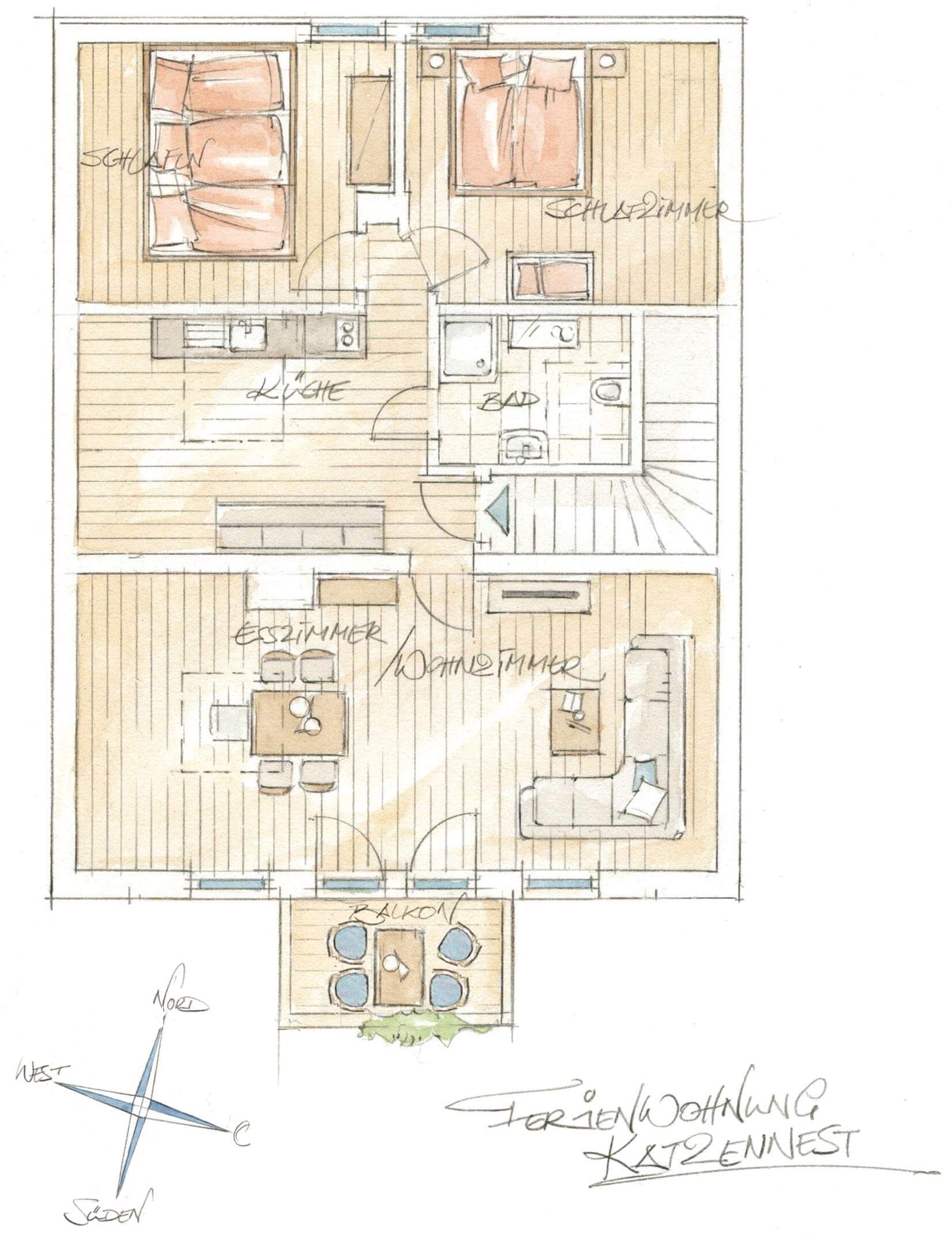 Ferienwohnung Katzennest